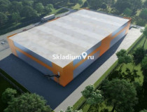 Вид здания. Сухой склад (+18) Склад Московская область, Солнечногорский р-н, р п Менделеево , 7 020 м2 фото 2